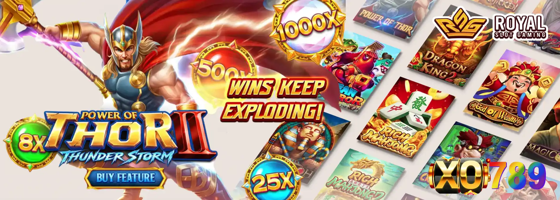 Royal Slot Gaming ค่ายเกมออนไลน์ที่เน้นความเสถียรและความยุติธรรมเป็นหลัก XO789
